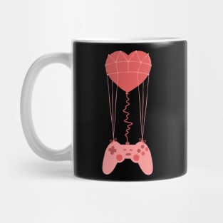 Video Gamer Heart Controller amer Heart Controller Valentine's Day Mug